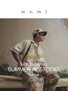 most wanted summer restocks