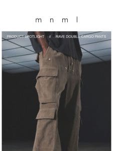 product spotlight: Rave Double Cargo Pants