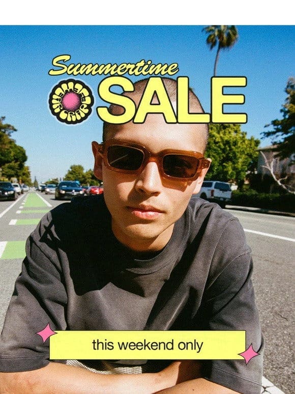 summertime sale is on