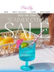 this or that: Summer Cyber Sale edition