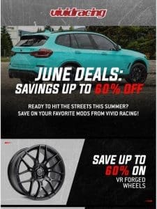 ☀ Summer Starts Now! Up to 60% Off at Vivid Racing