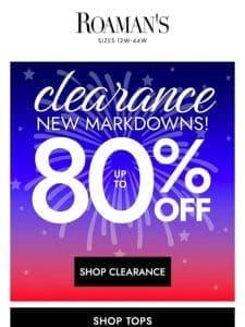 ☀️ Sun’s Out， Sale’s On: Clearance is Up to 80% Off!