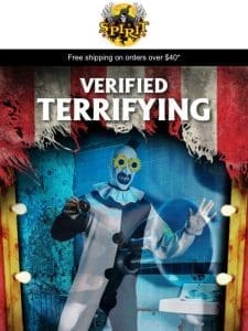 ⚠️ NEW: Terrifier， Ghost Face & more