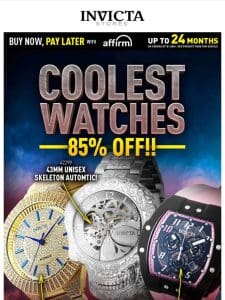 ⚠️85% OFFThe COOLEST WATCHES Of The Week❗️