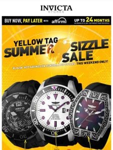 ⚠️This Weekend ONLY Yellow Tag SUMMER SIZZLE❗️ ‍