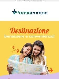 ️ 6€ di sconto su 59€ di spesa! Ti aspettiamo sul nostro catalogo!