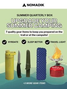 ️Upgrade your Summer Camping Set Up