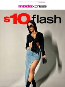 ? $10 Flash Deals ?