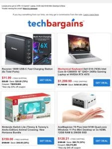 $12 Rocoren 100W USB-C Charger | $250 off Apple M3 MacBook Air | Seagate 14TB USB 3.0 HDD Under $200