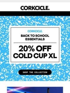 20% Off Select Canteens & Cold Cups ?