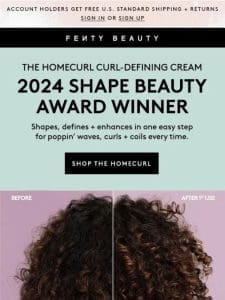 2024 Shape Beauty Award Winner