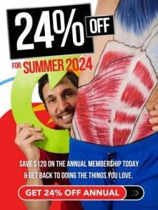 24% Off for Summer 2024!