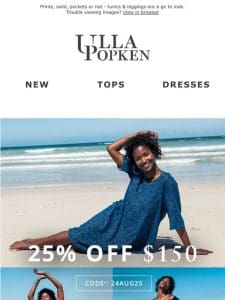 25% off ALL DRESSES ? (even sale)