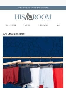 30% Off Stacy Adams， Hanes， Champion & More!