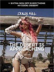 50% OFF Desert SALE + EXTRA 30% OFF