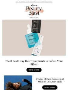 8 Gray Hair Treatments That Will Soften Your Silver