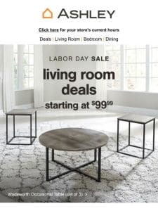 $99.99 Living Room Updates!   Shop Now!