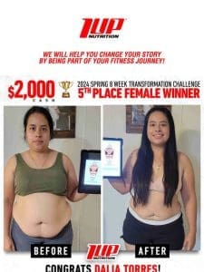 A Must See Transformation $2，000 Cash Winner