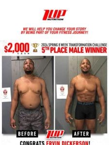 A Must See Transformation $2，000 Cash Winner