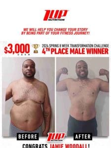 A Must See Transformation $3，000 Cash Winner