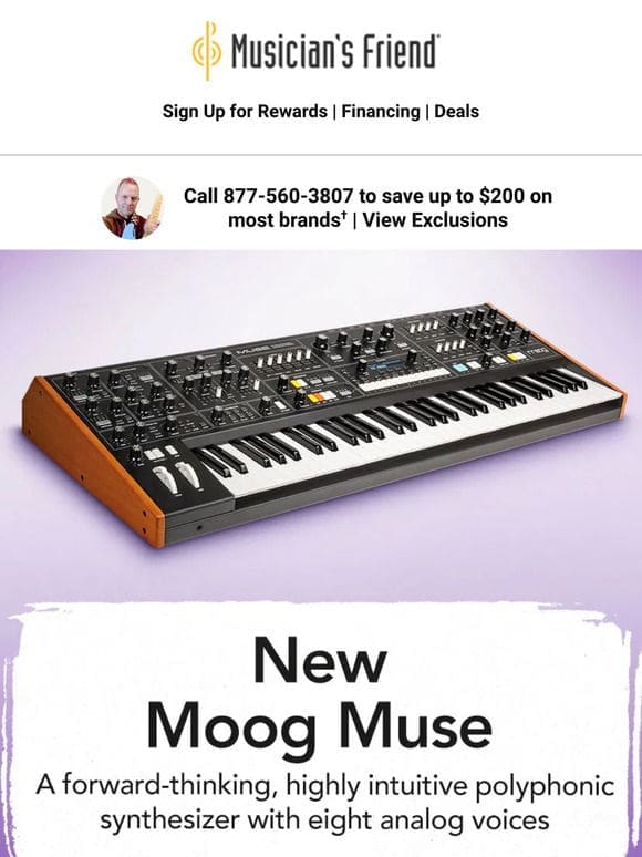 A voyage of sound: New Moog Muse