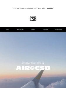 ARRIVING SOON: AIR CSB