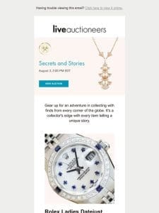 Activity Auctions | Secrets and Stories