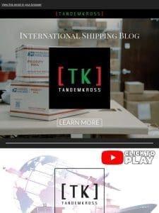 All About International Shipping ✈️