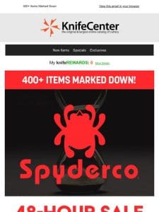 All In-Stock Spyderco on Sale | 48 Hours Only!