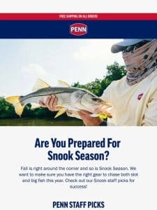 Are You Ready For Snook Season?