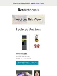 Auction Calendar