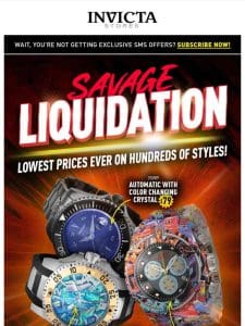 BEWARE⚠️SAVAGE LIQUIDATION Prices❗️Everything MUST GO