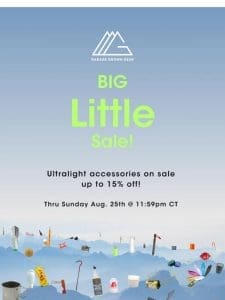 BIG Little Sale is Here!