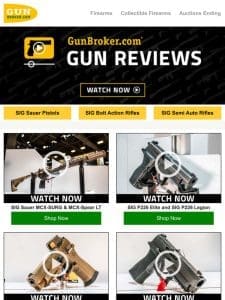 Best of SIG Sauer: MCX， P365， M17 vs M17X， MCX Spear， P320 and More!