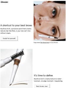 Boy Brow Arch is here!