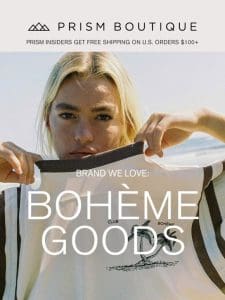 Brand We ??: Bohème Goods