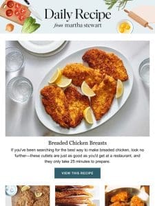 Breaded Chicken Breasts