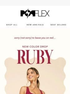 COLOR DROP: RUBY →