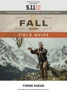 Check Out The 5.11® Fall Field Guide