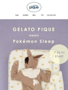 ?Coming Soon?Pokémon Sleep meets Gelato Pique 2024?