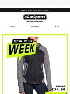 ?? DEAL OF THE WEEK ?? Under Armour ColdGear Hoodie 58% OFF