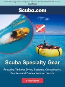 Discover the Next Level of Diving Gear