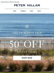 Don’t Miss 50% Off Your Favorites And More