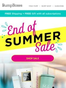 Don’t Miss Out on Our Sizzling End of Summer Sale Event  ️