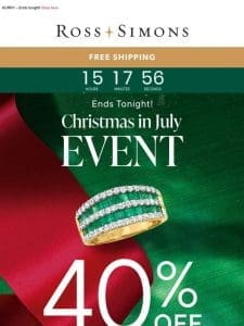 ??Don’t miss our Christmas in July Sale > 40% OFF won’t last forever