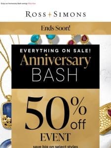 ??ENDS TONIGHT – 50% Off Event??Click quick and SHOP NOW!