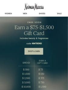 ENDS TONIGHT: Your gift card offer is expiring