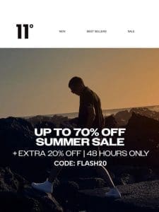 EXTRA 20% OFF | 48 Hours Only!