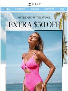 EXTRA $50 OFF?YES PLEASE!