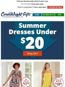 Easy Summer Dresses Under $20